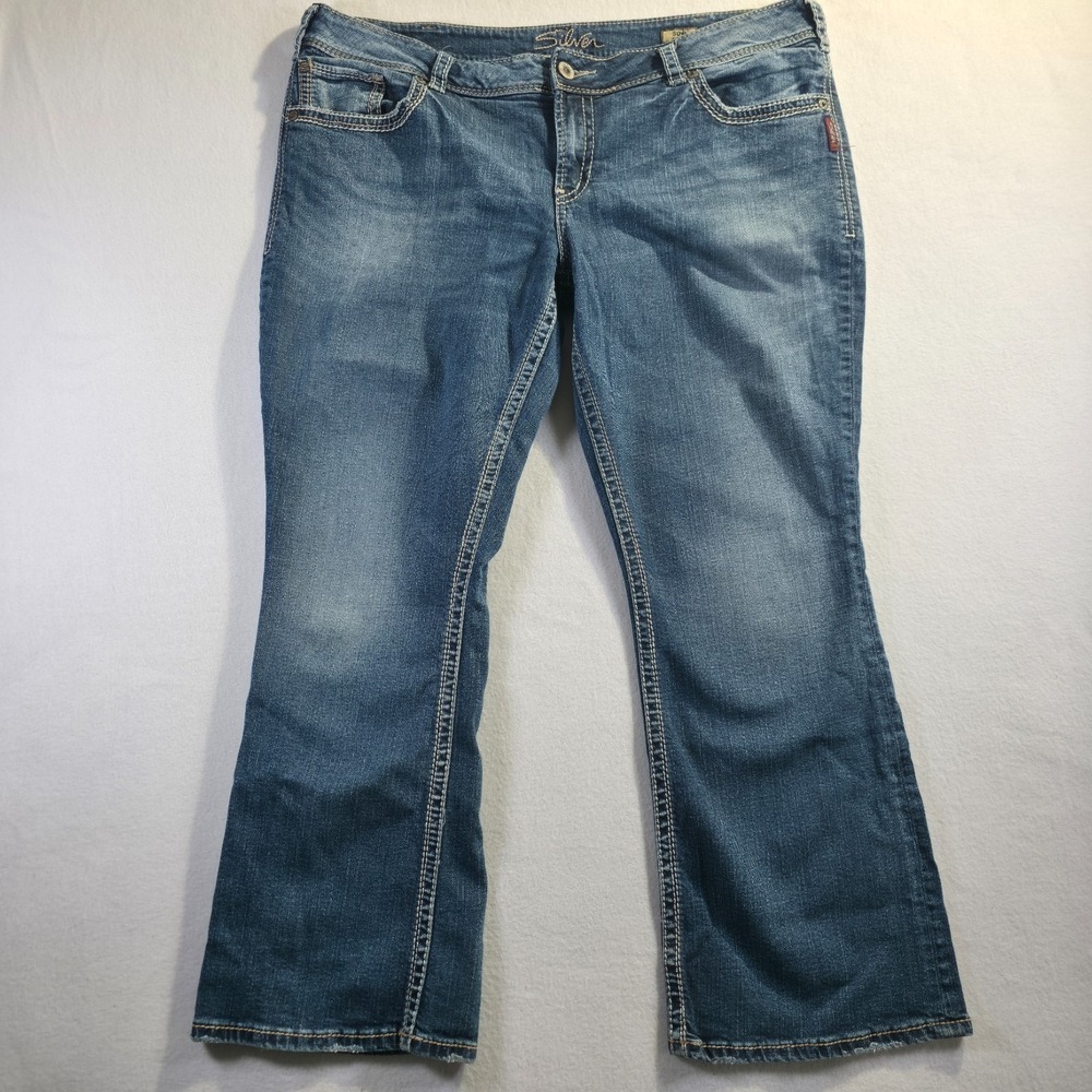 Silver Suki Women's Denim Bootcut Blue Jeans Size 20/30  (40x28.5)